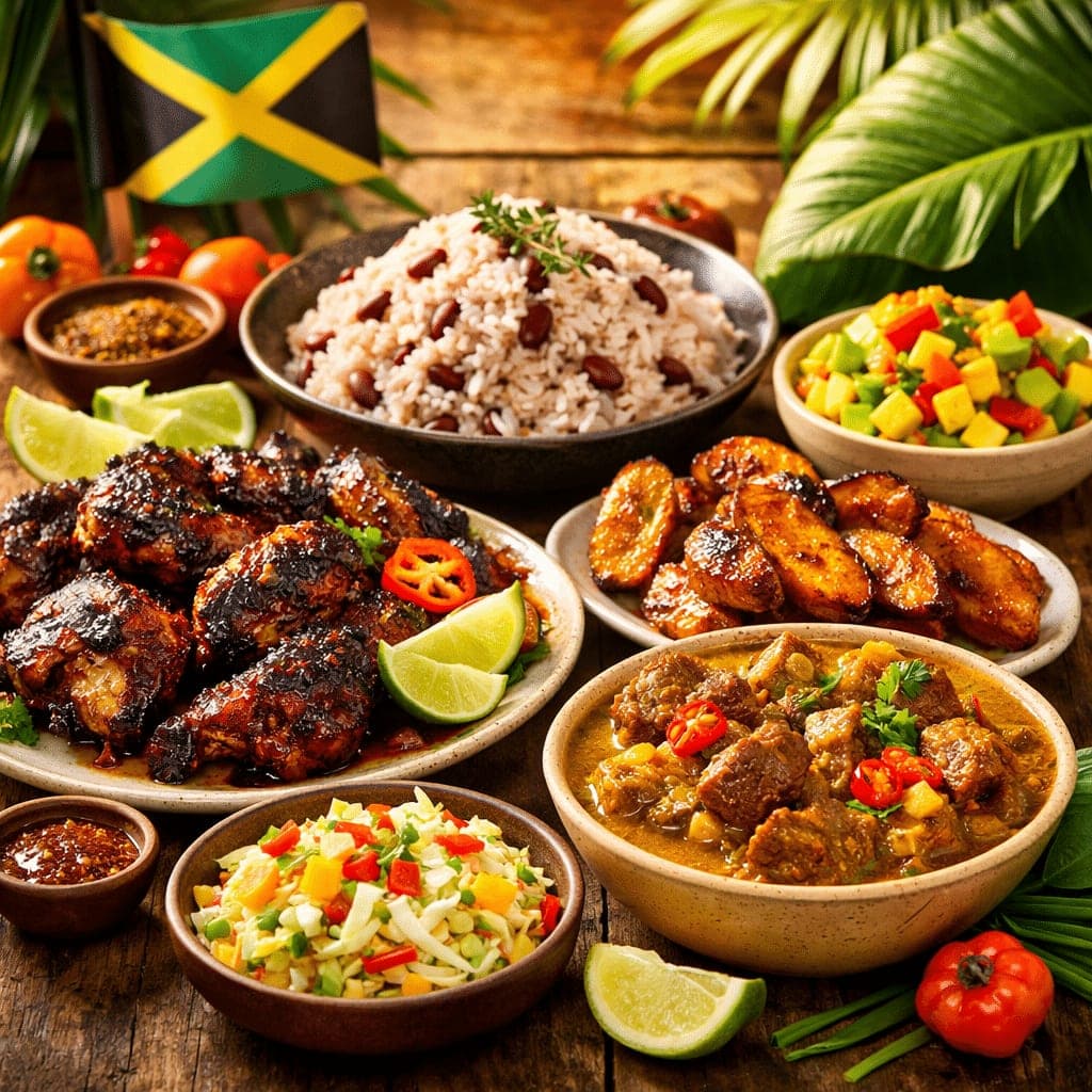 Jamaican dinners from Melendez Imports